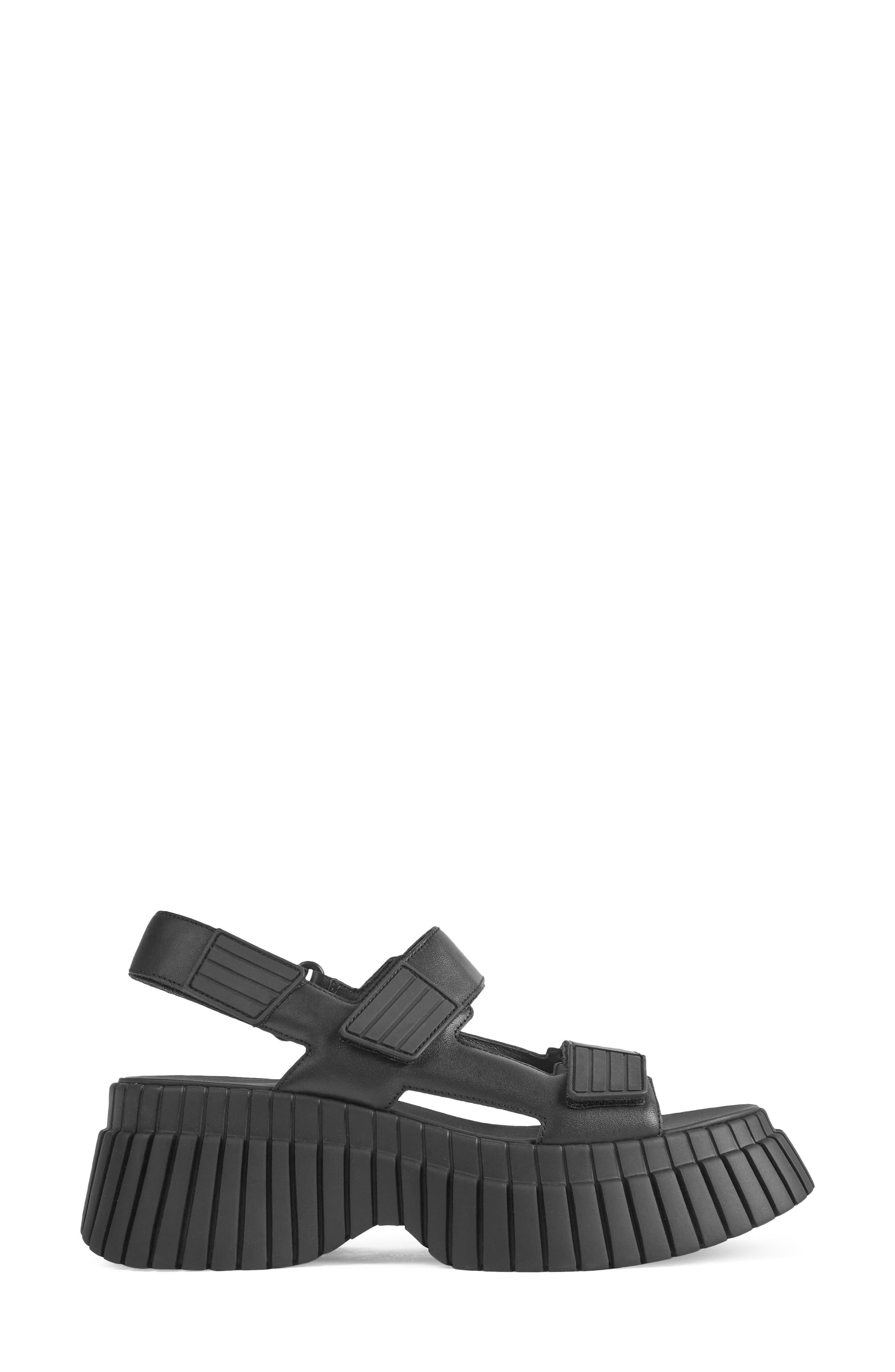 Camper BCN Ankle Strap Platform Sandal, Alternate, color, 