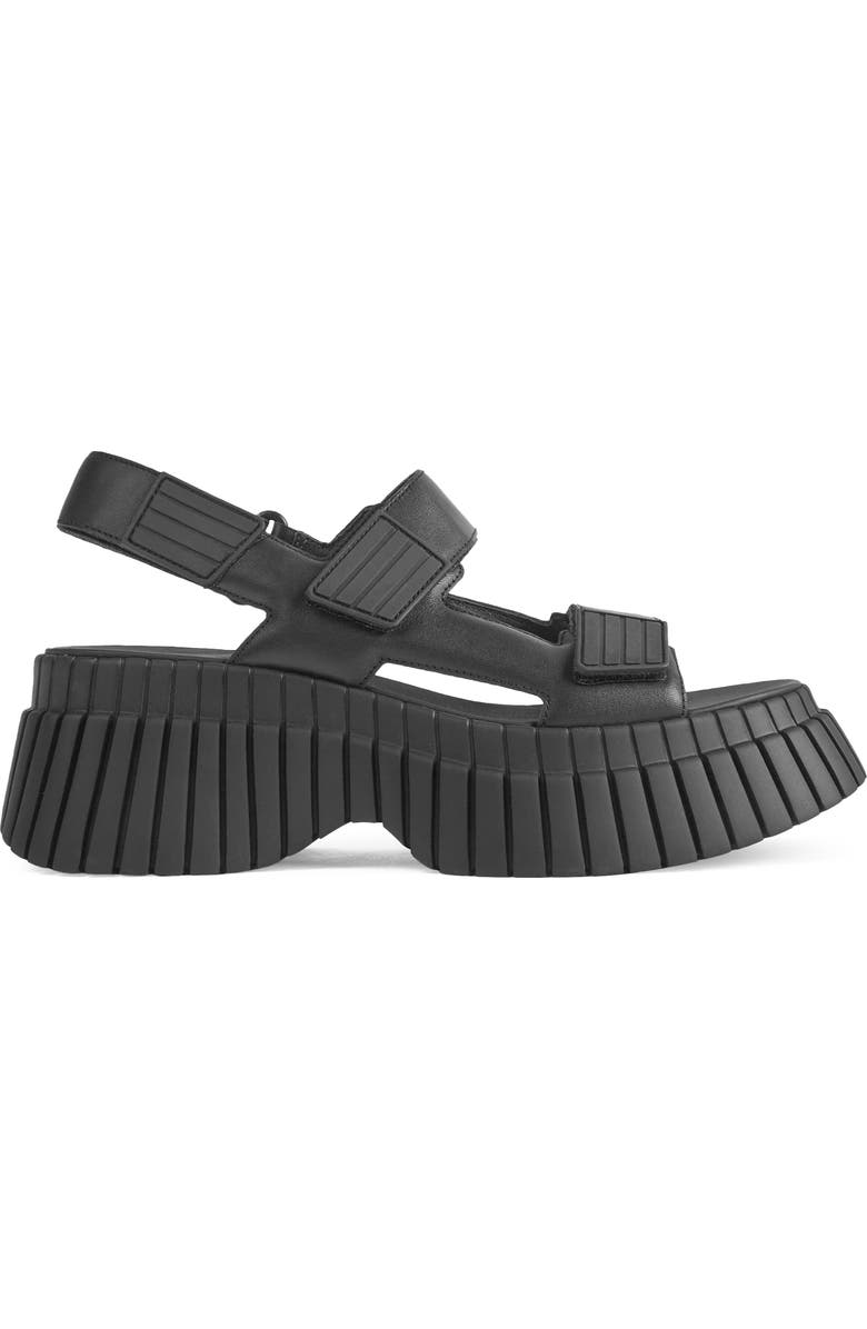 Camper BCN Ankle Strap Platform Sandal, Alternate, color,
