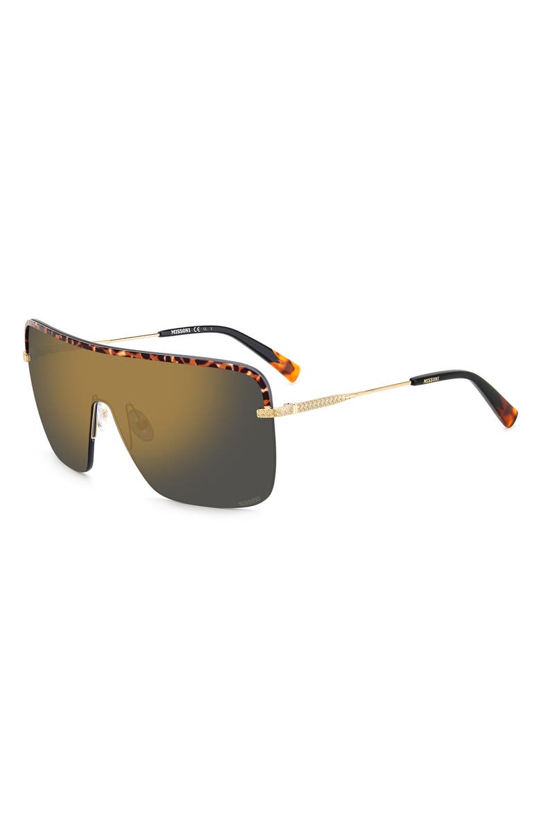 Missoni 99mm Shield Sunglasses, Alternate, color, 