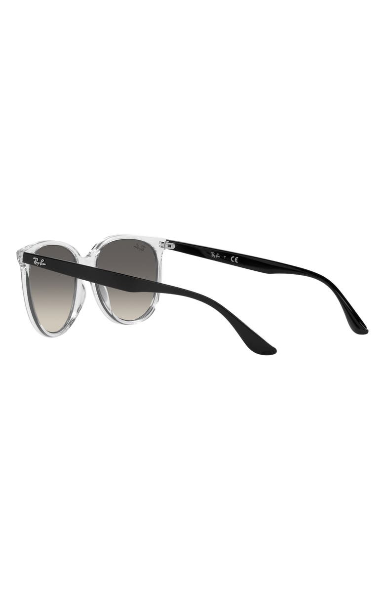 Ray-Ban 54mm Gradient Square Sunglasses, Alternate, color, Transparent / Grey Gradient