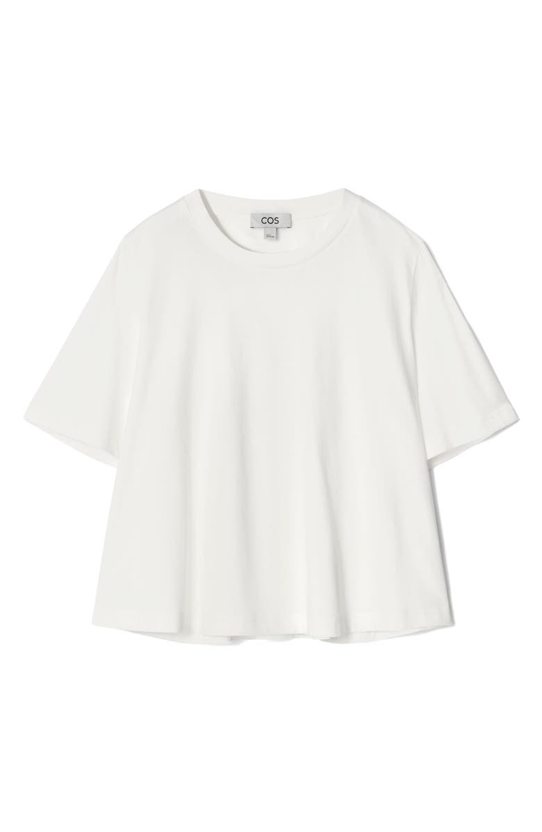COS Relaxed Organic Cotton Trapeze T-Shirt, Alternate, color,