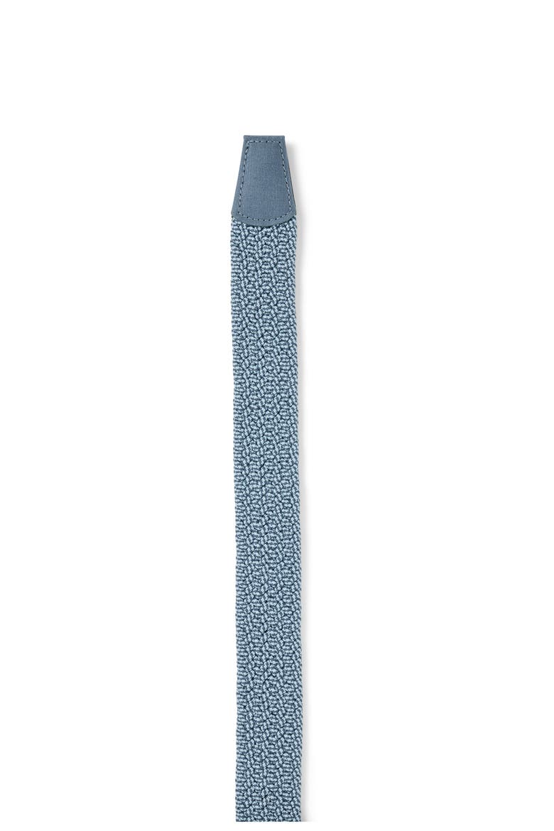 Mutually Exclusive Stretch Woven Belt, Alternate, color, BERING SEA