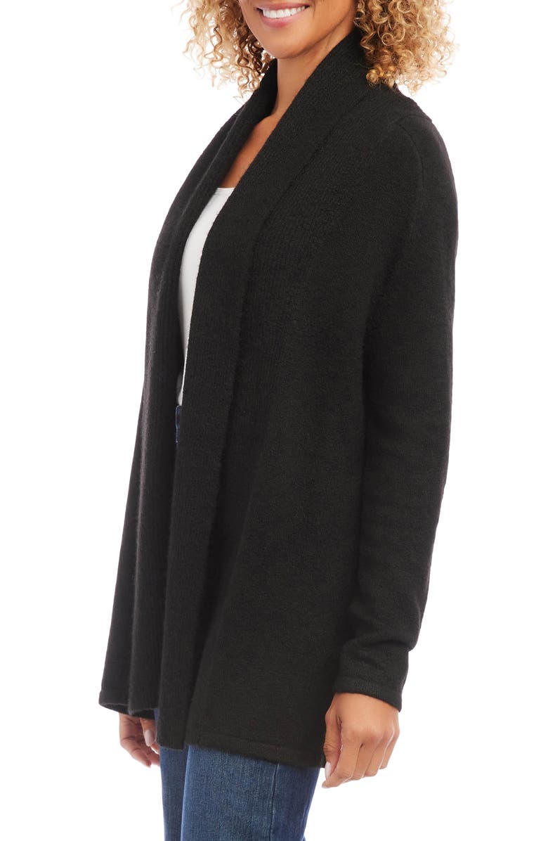 Karen Kane Shawl Collar Open Front Cardigan, Alternate, color, 