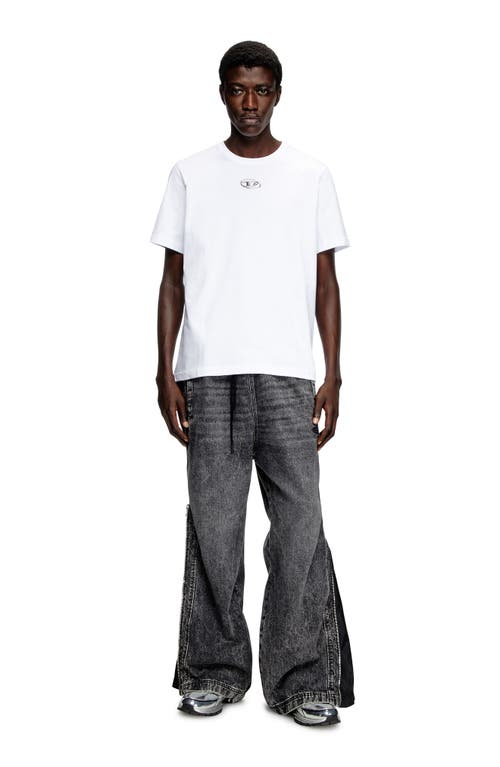 Diesel ® Metallic Oval D Logo T-shirt