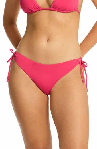 Sea Level Essentials Edit Tie Side Bikini Bottoms