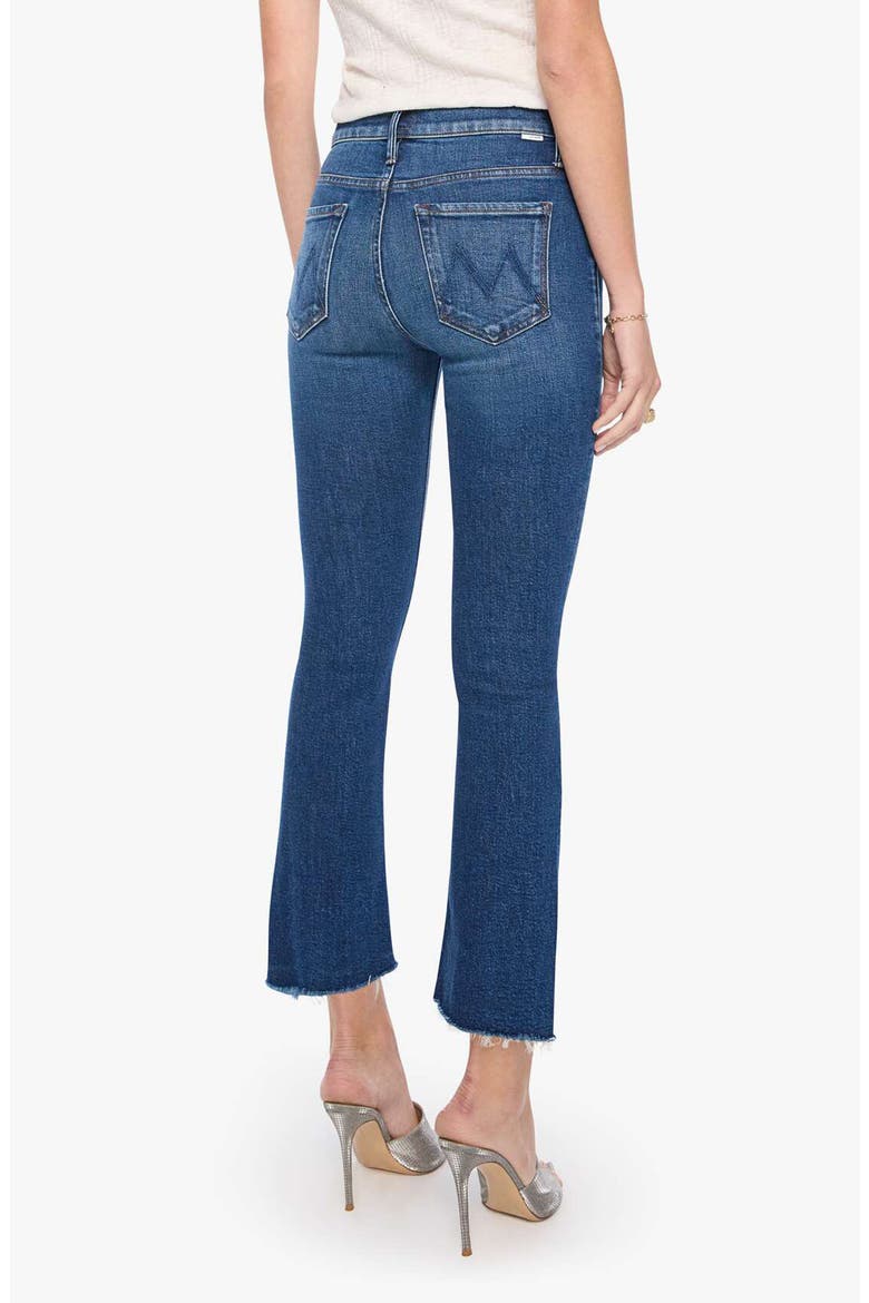 The Insider High Waist Ankle Step Fray Bootcut Jeans, Alternate, color, COSMIC COWGIRL