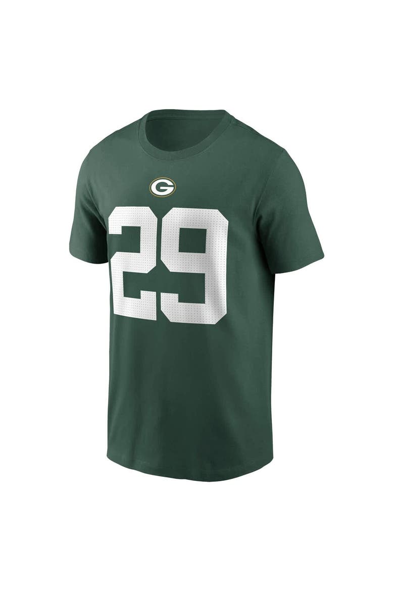 Men's Nike Xavier McKinney Green Green Bay Packers Name & Number T-Shirt, Alternate, color, Green