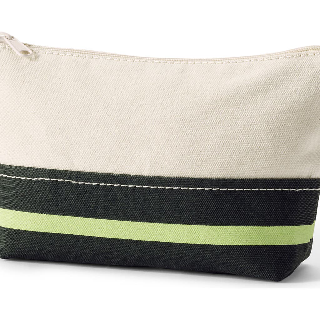 Lands' End Zipper Canvas Pouch