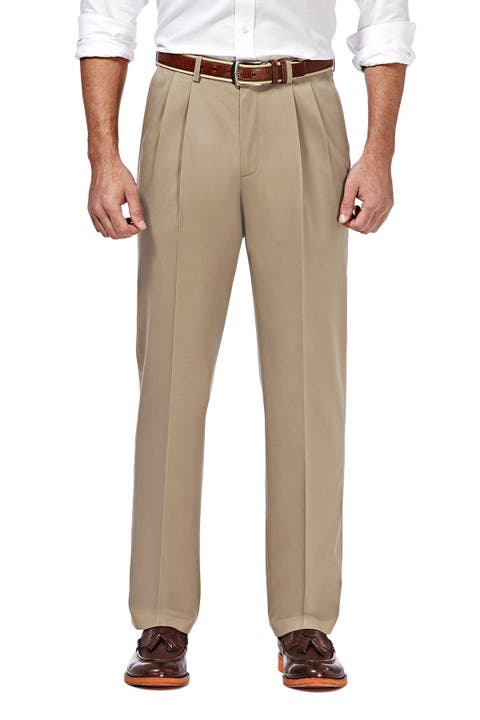 Haggar Premium No Iron Khaki Classic Fit Pant
