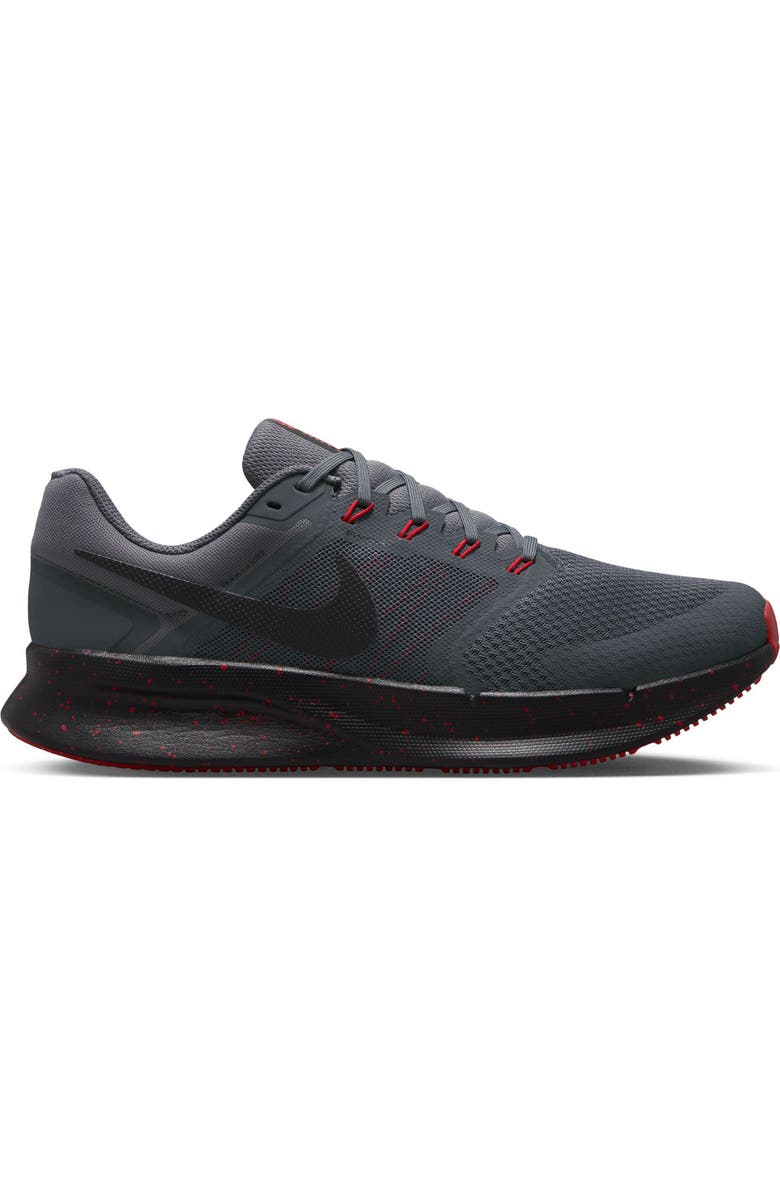 Nike Run Swift 3 Running Shoe, Alternate, color, Dark Grey/ Black/ Red