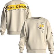 FANATICS Women's Fanatics  Beige San Diego Padres Graffiti Fleece Sweatshirt