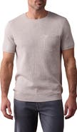 The Normal Brand Waffle Stitch Short Sleeve Sweater