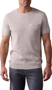 The Normal Brand Waffle Stitch Short Sleeve Sweater