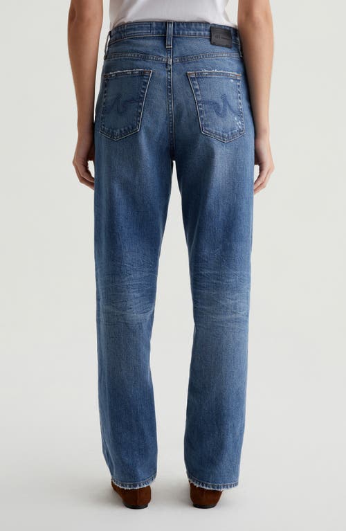 AG AG RIAN HIGH WAIST STRAIGHT LEG JEANS