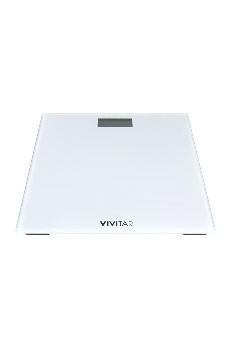 Digital Bathroom Scale With Jumbo LCD Display in White, Main, color, White
