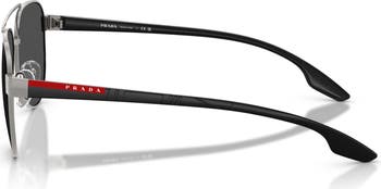 58mm Polarized Pilot Sunglasses