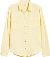 beachlunchlounge Micaela Cotton Button-Up Shirt