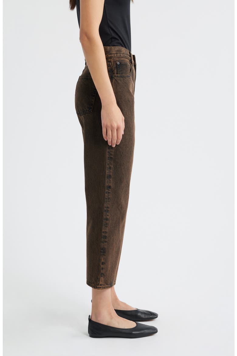 The Hang High Waist Ankle Straight Leg Jeans, Alternate, color, NIGHTMOTH