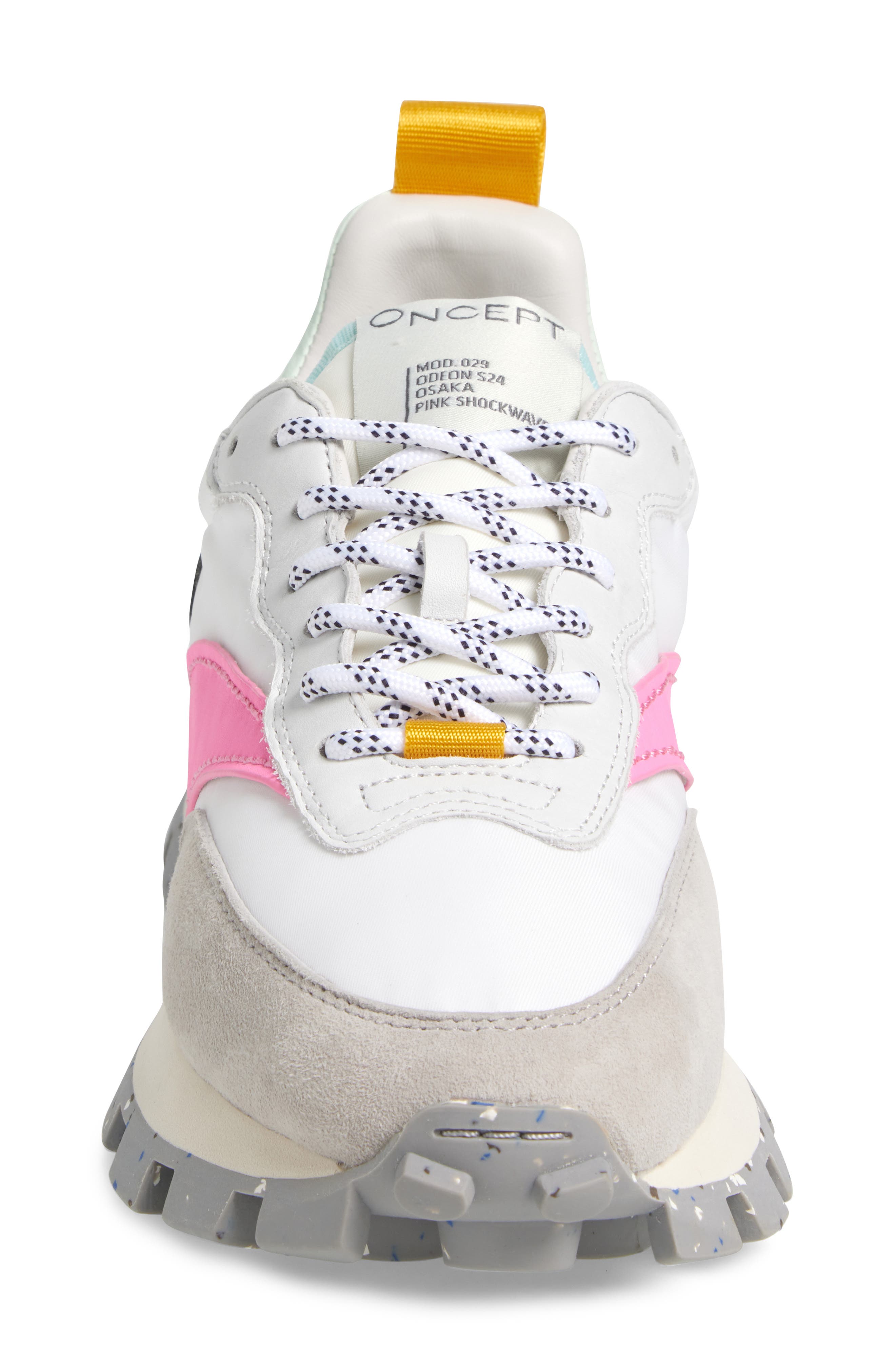 Oncept Osaka Lug Sole Sneaker, Alternate, color, Pink Shockwave