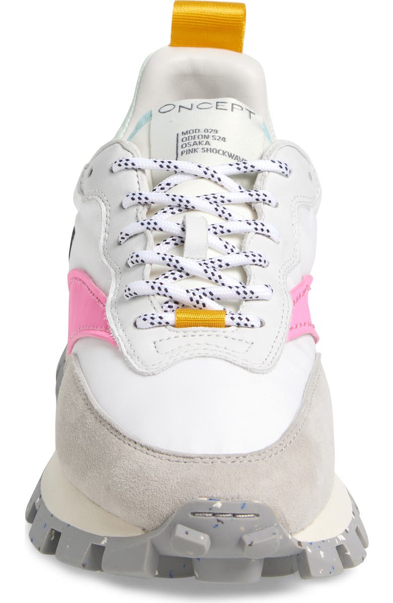 Oncept Osaka Lug Sole Sneaker, Alternate, color, Pink Shockwave