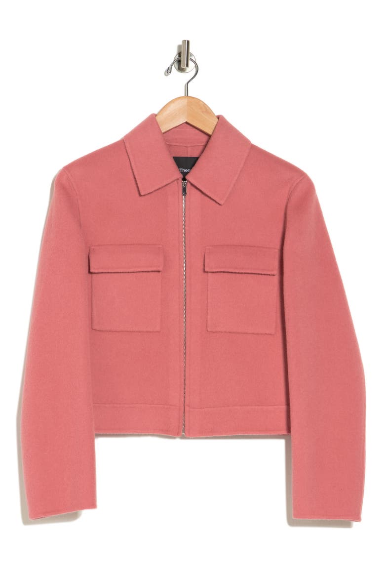 Flap Pocket Jacket, Alternate, color, BLOSSOM MELANGE