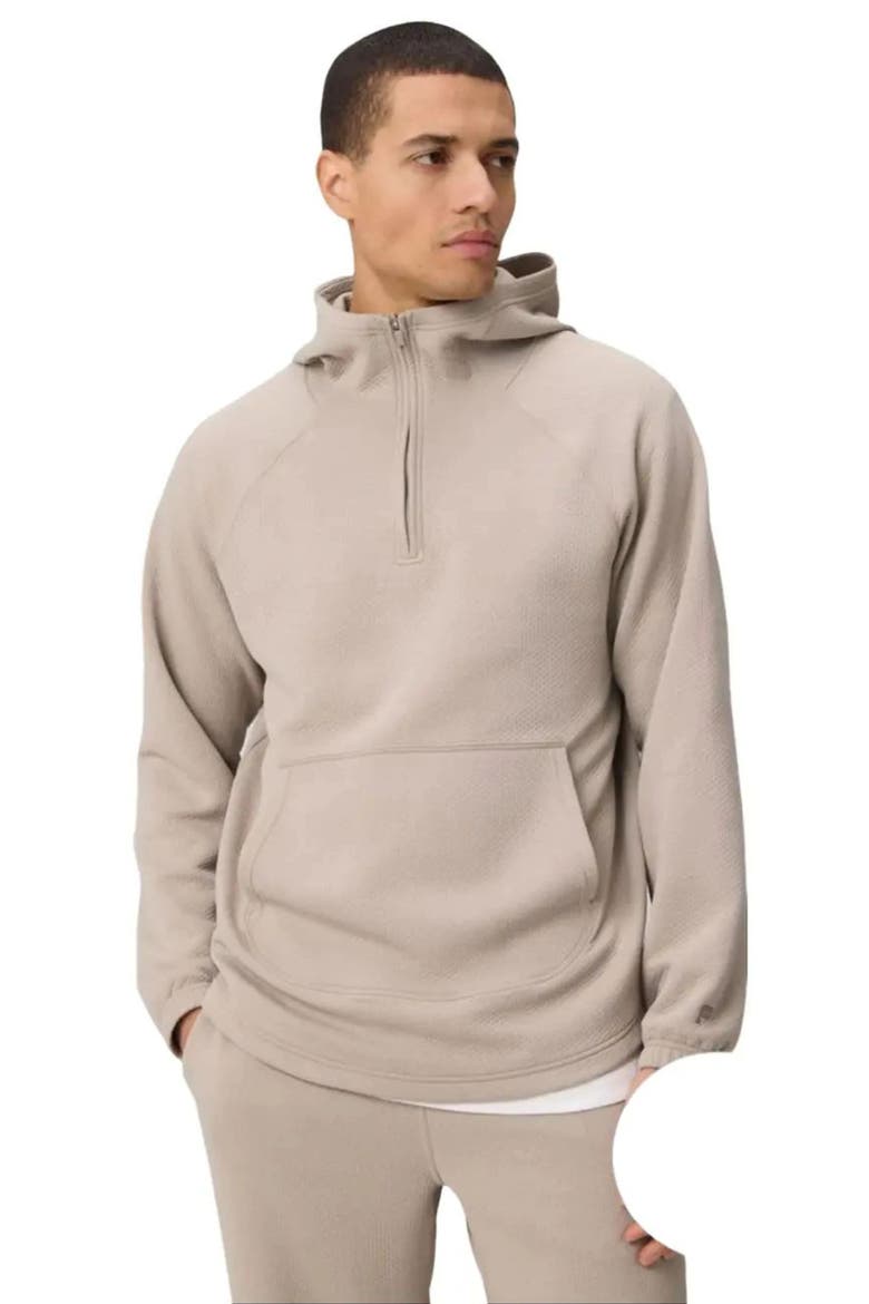 The GridTech Quarter Zip Hoodie, Main, color, Brutalist Khaki