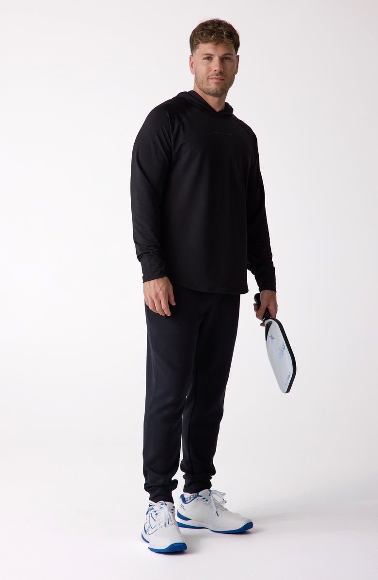 Centerline Athletics Layering Hoodie Men's, Alternate, color, Black