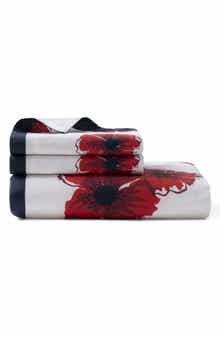 Poppy Hawaiian Cotton Percale Duvet Cover Set