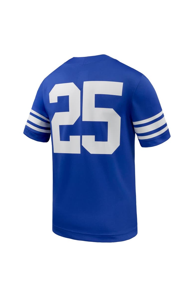 Nike Men's Nike #25 Royal BYU Cougars Untouchable Replica Game Jersey, Alternate, color, Royal