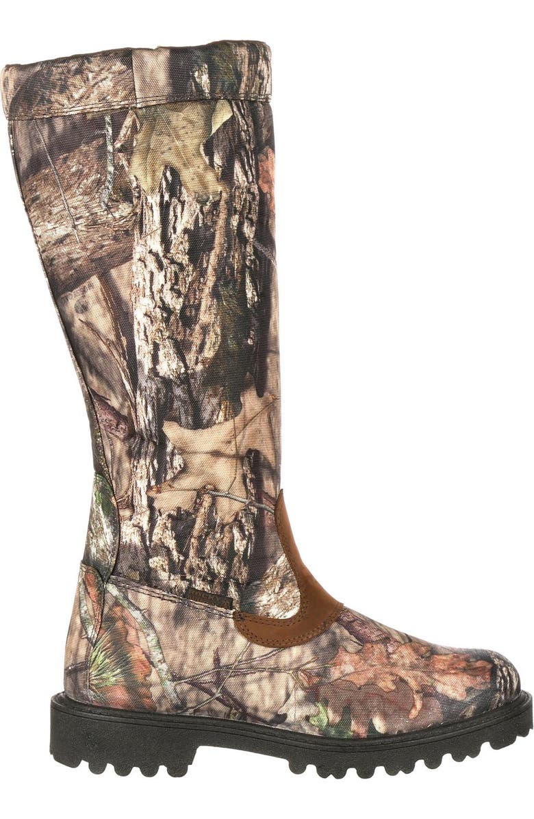 Rocky Waterproof Waterproof Snake Boot, Main, color, Mossy Oak Break Up Country
