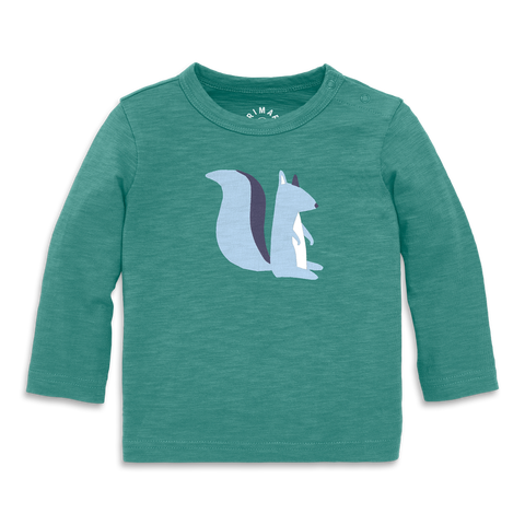 Baby Long Sleeve Squirrel Tee