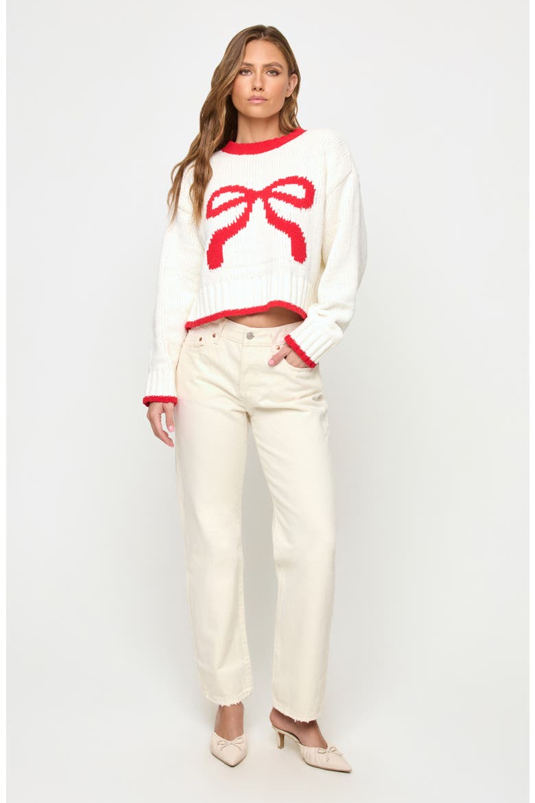 Take a Bow High Waist Chenille Sweater Shorts, Alternate, color, TAKE A BOW