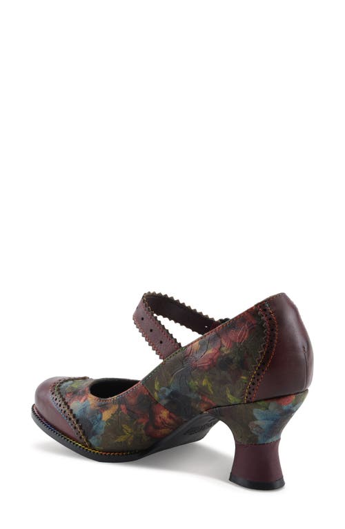 L'artiste By Spring Step Macias Mary Jane Pump In Animal Print