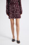 Marimekko Tostva Pirto Unko Wool Blend Skirt