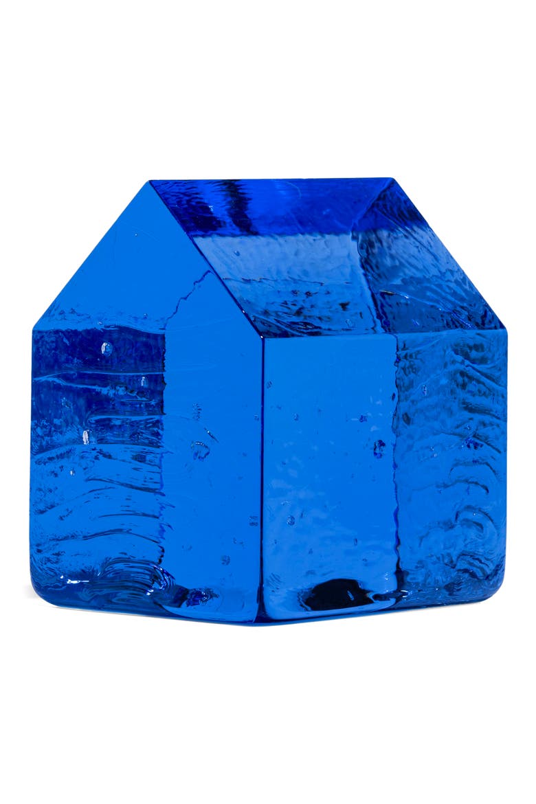Glass House Sculpture, Main, color, BLUE