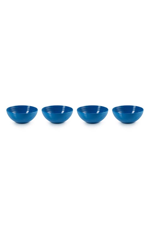 Le Creuset Vancouver Set Of 4 Soup Bowls In Marseille