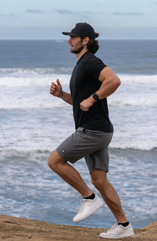 Everyday California Lazy Daze Performance Lounge Shorts In Carbon