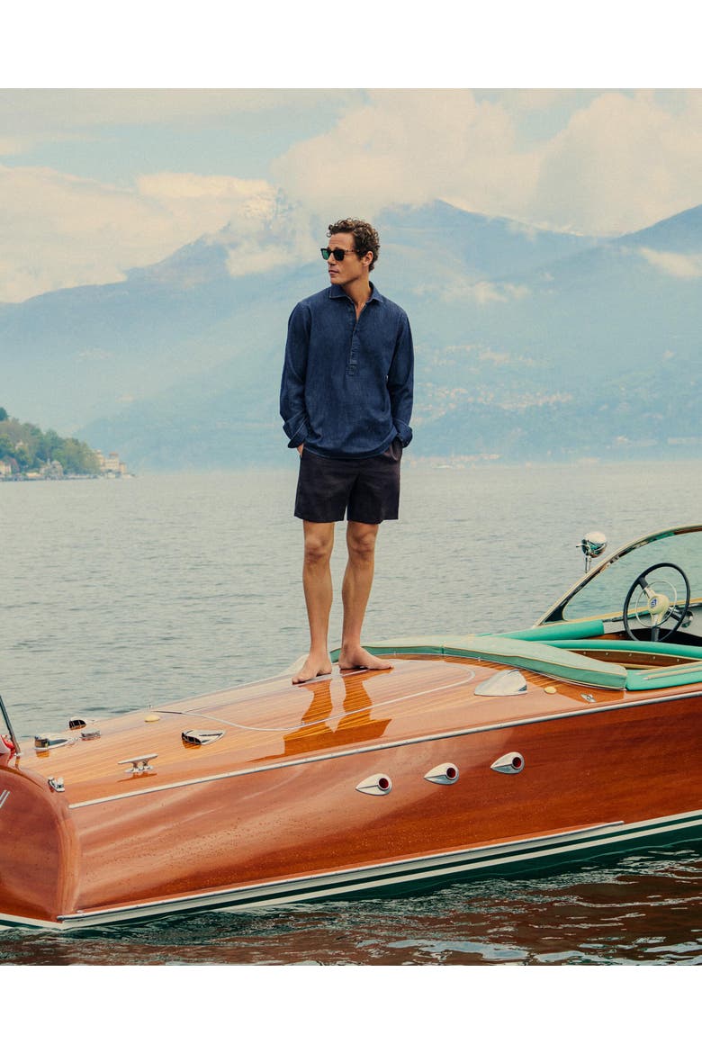 Cesare Relaxed Fit Shirt, Alternate, color, LAGO BLUE
