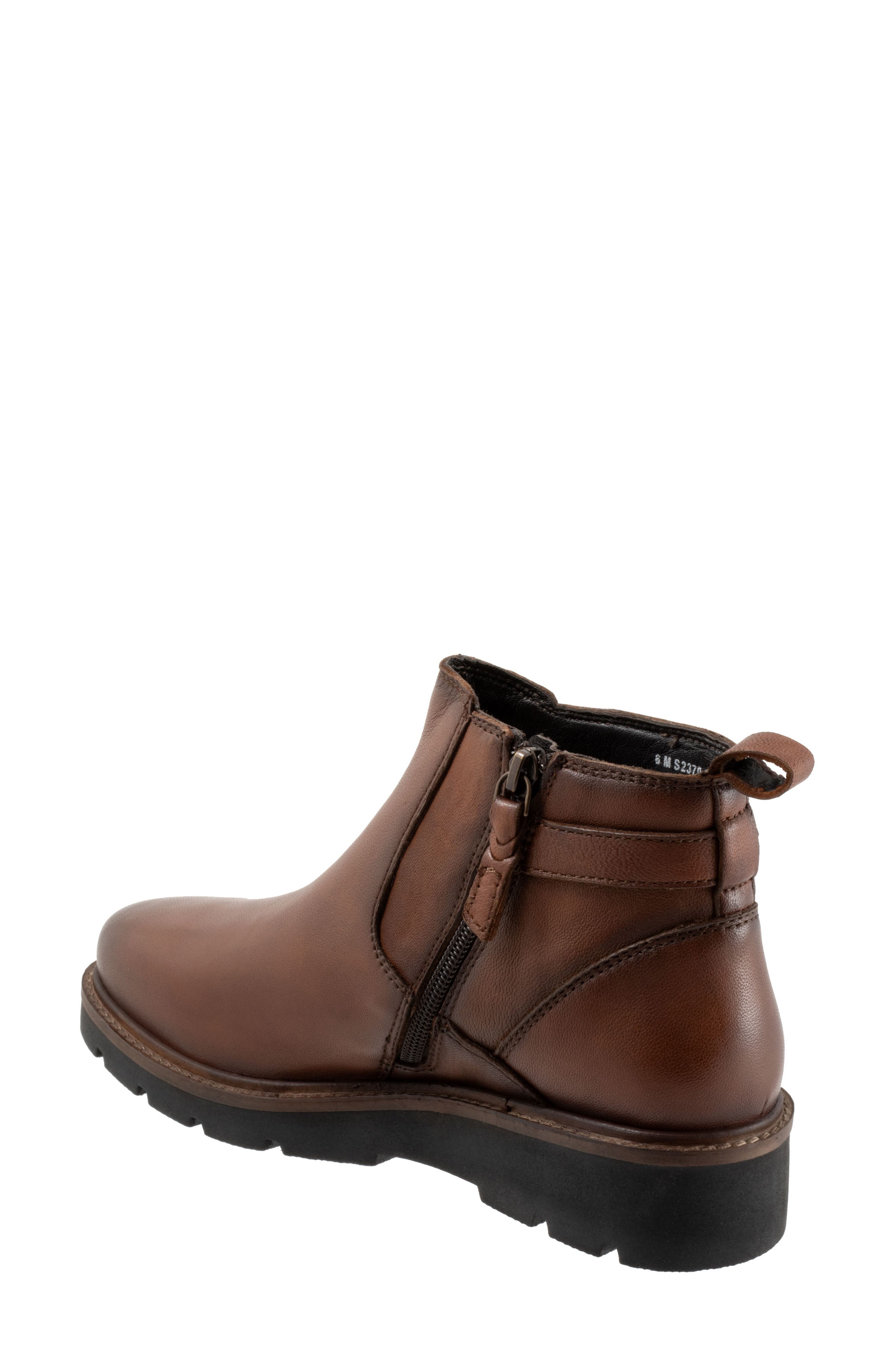 SoftWalk<sup>®</sup> Waneta Bootie, Alternate, color, Dark Brown
