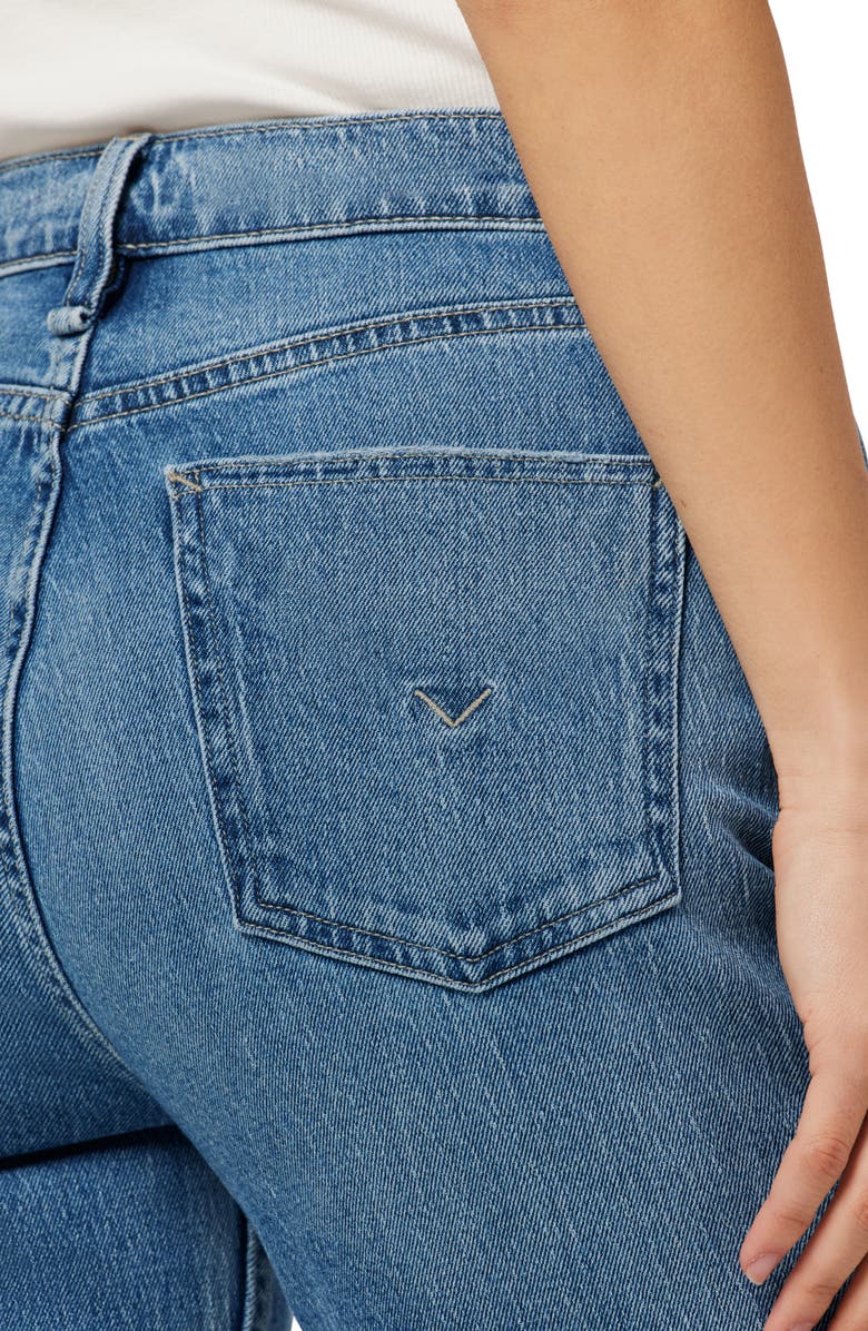 Hudson Jeans Remi High Waist Straight Leg Jeans, Alternate, color, Canal