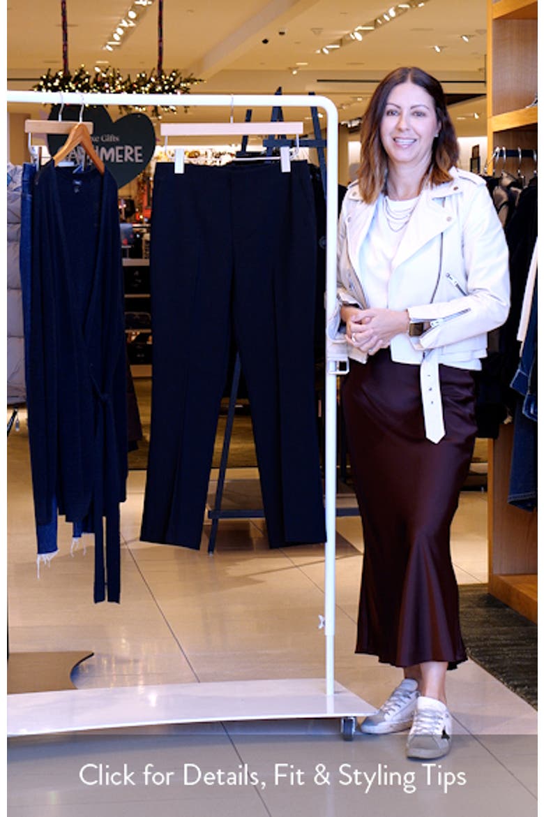 Plaza Pull-On Bootcut Pants video