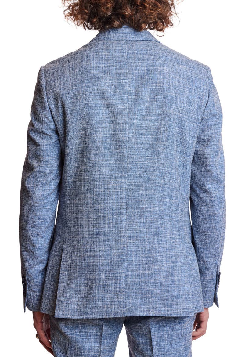 Ashton Slim Fit Sport Coat, Alternate, color, LIGHT BLUE WHITE TEXTURE