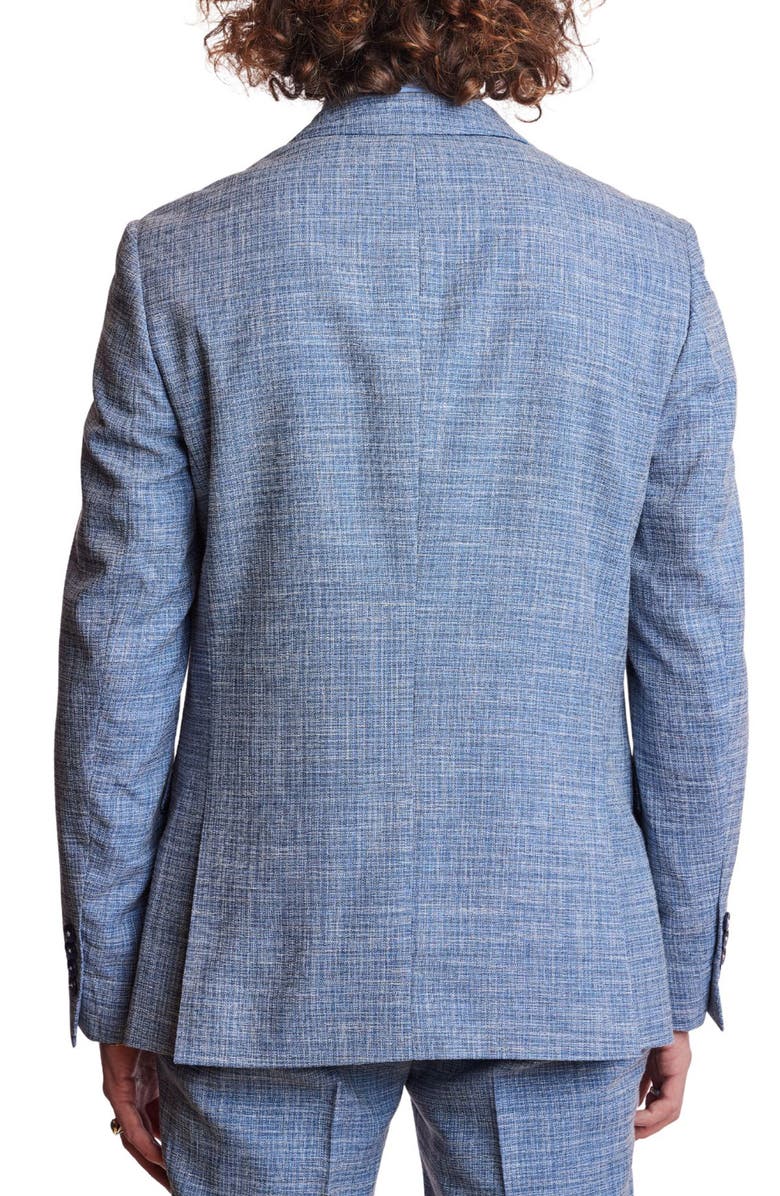 PAISLEY & GRAY Ashton Slim Fit Sport Coat, Alternate, color, Light Blue White Texture