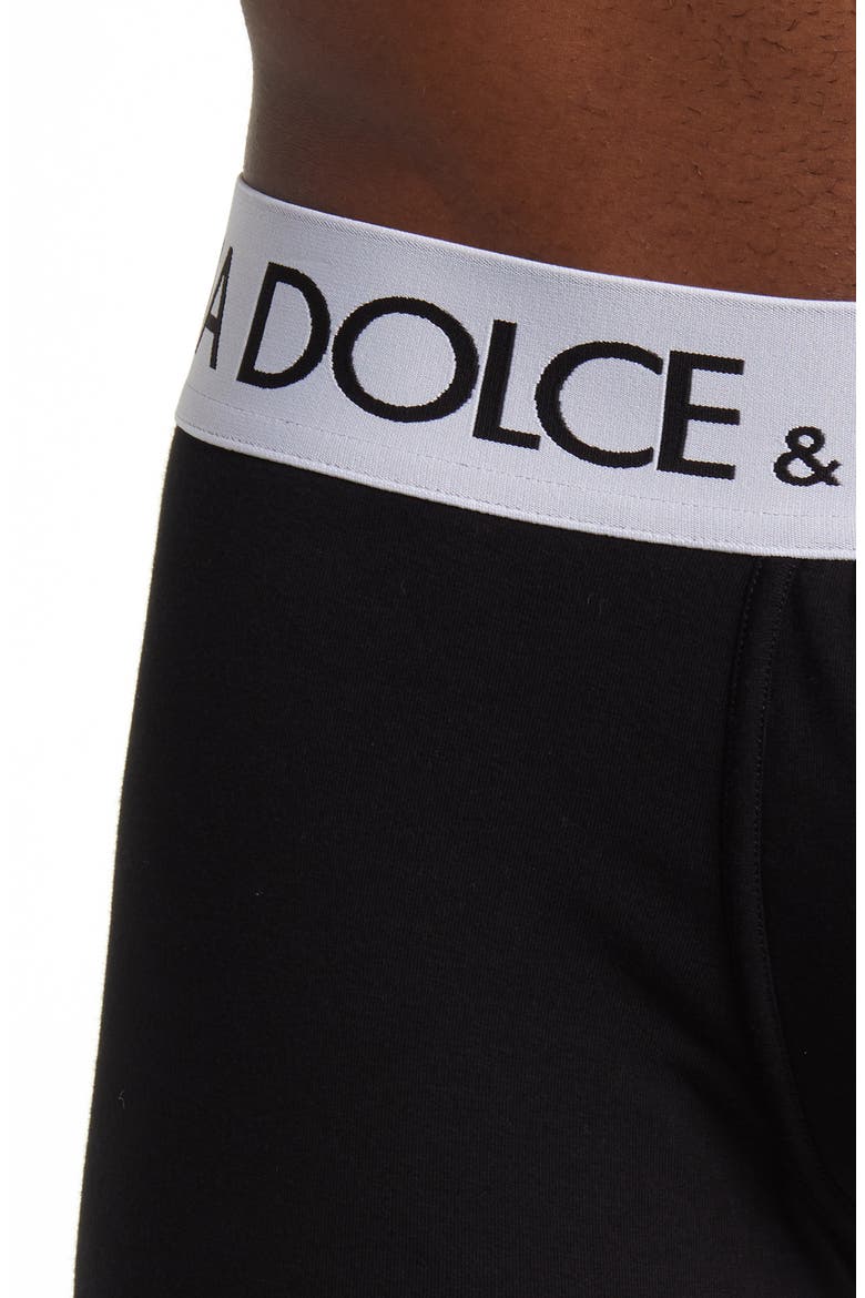 Cotton Stretch Jersey Boxer Briefs, Alternate, color, BLACK