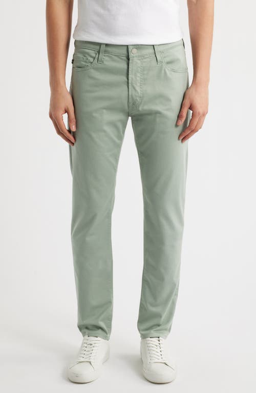 Ag Tellis Sud Modern Slim Fit Stretch Twill Pants In Green