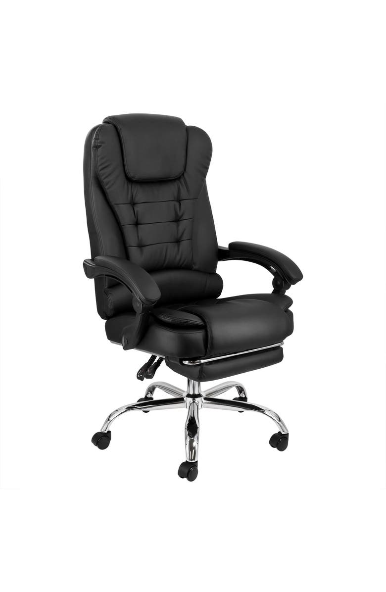 Elama High Back Adjustable Office Chair, Main, color, Black