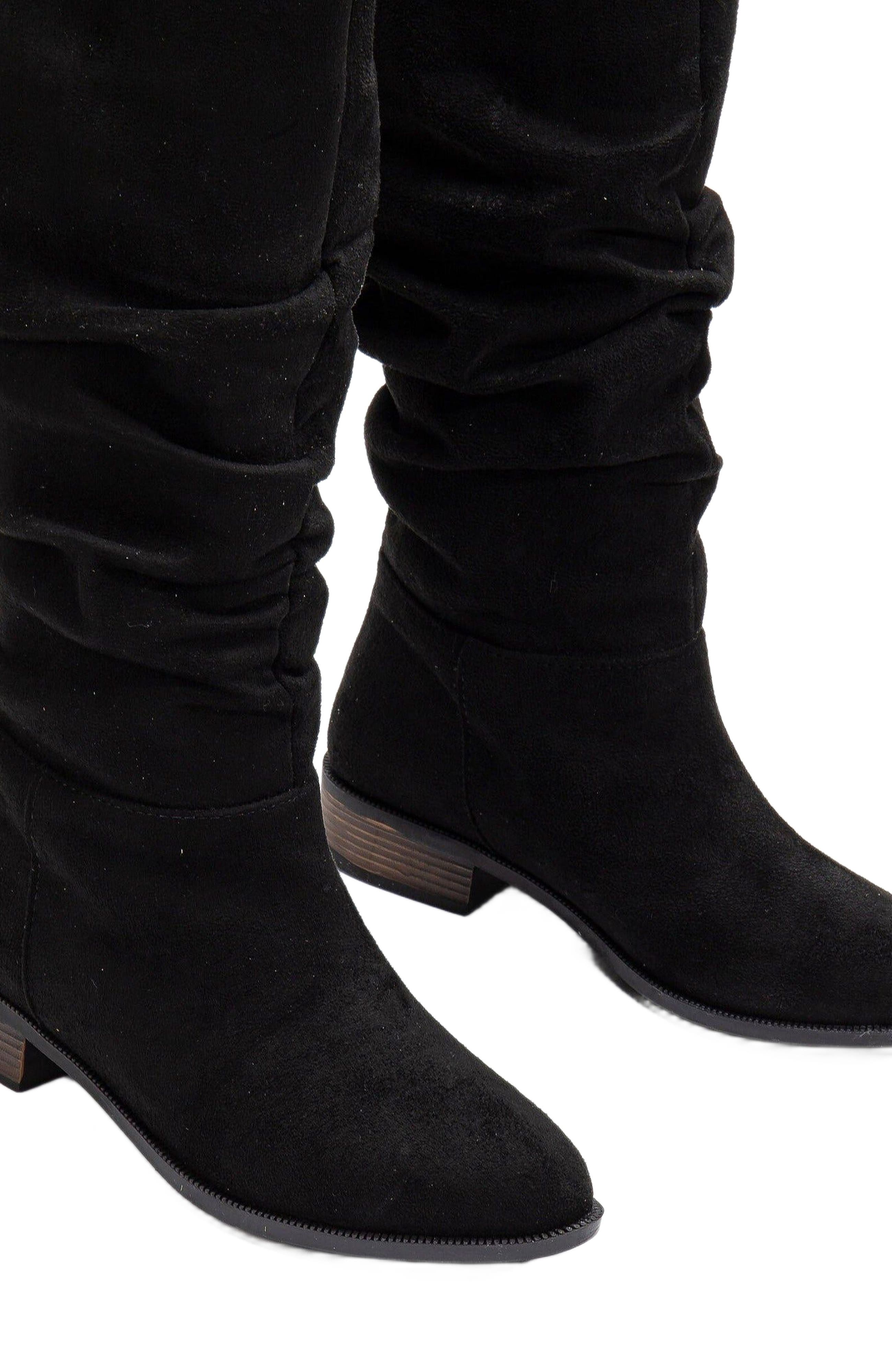 Forever 
Always Shoes Maribel Knee High Slouch Boots, Alternate, color, 