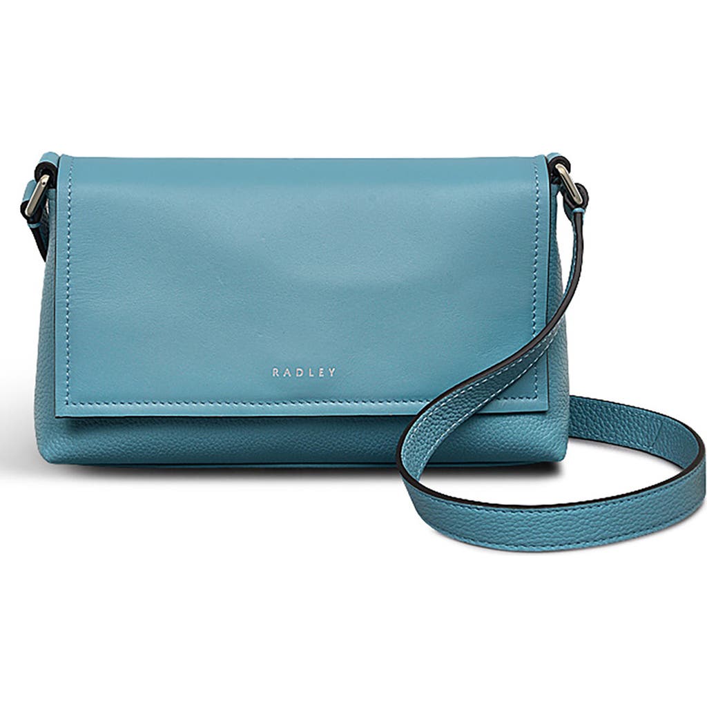 Radley Holmes Avenue Mini Flapover Crossbody Bag In Blue