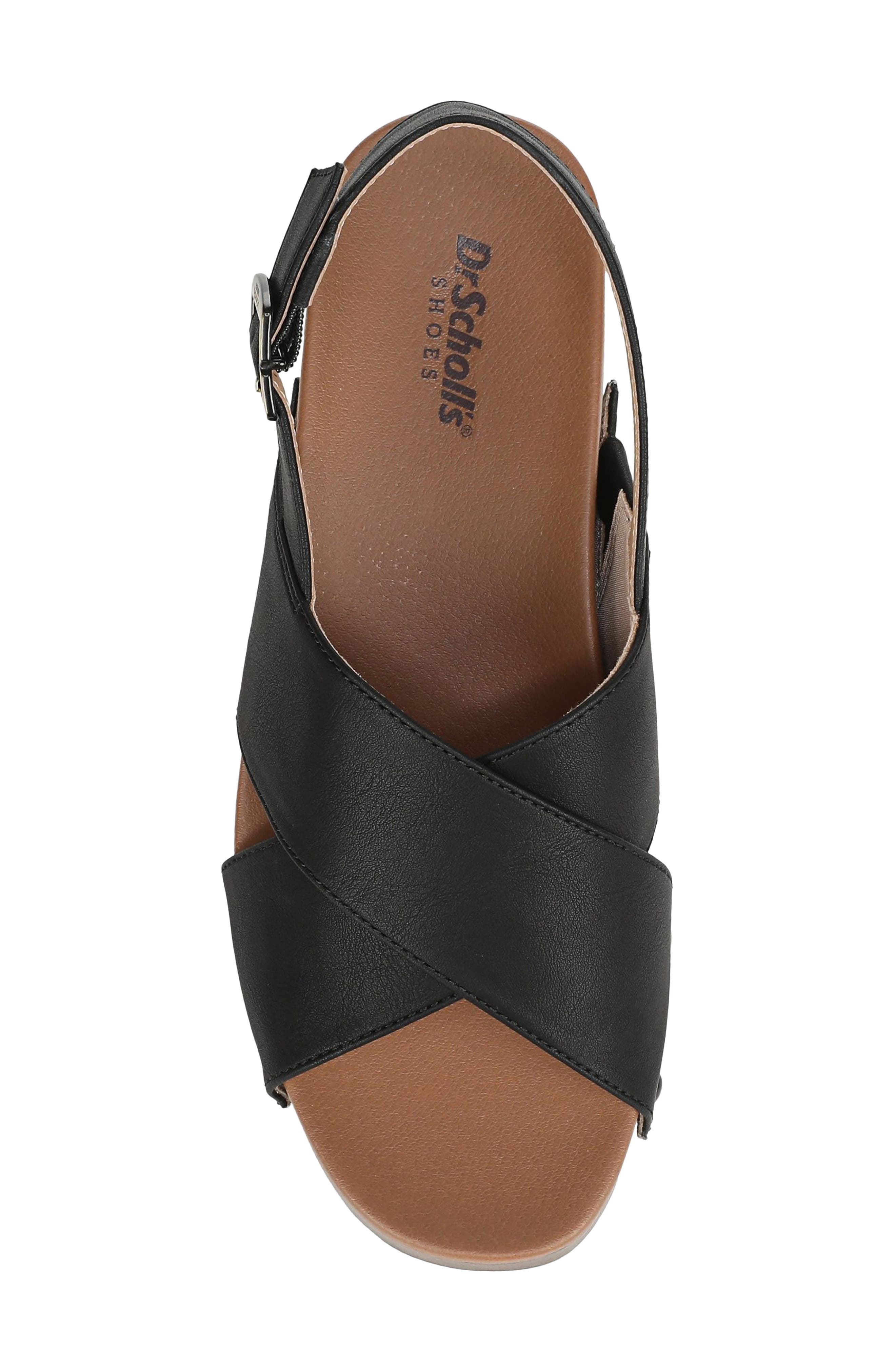 Dr. Scholl's Weslee Slingback Platform Sandal, Alternate, color, Black