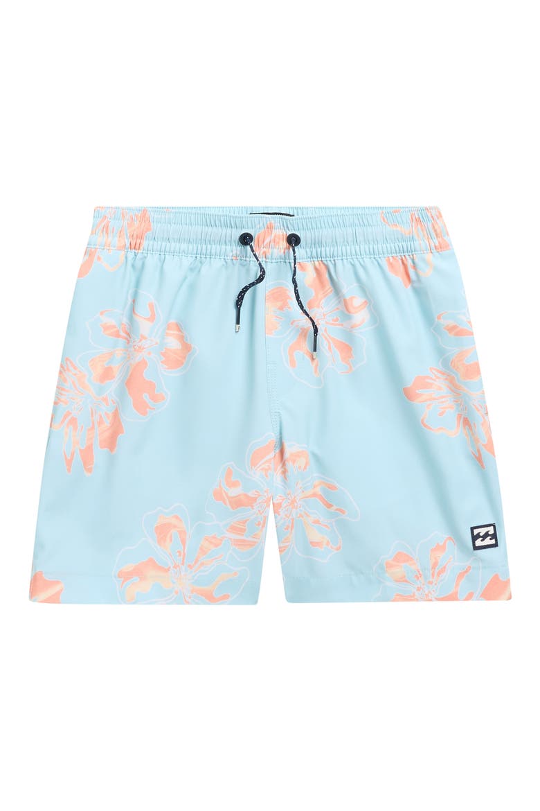 Kids' Sundays Layback Swim Trunks, Main, color, DUSTY BLUE